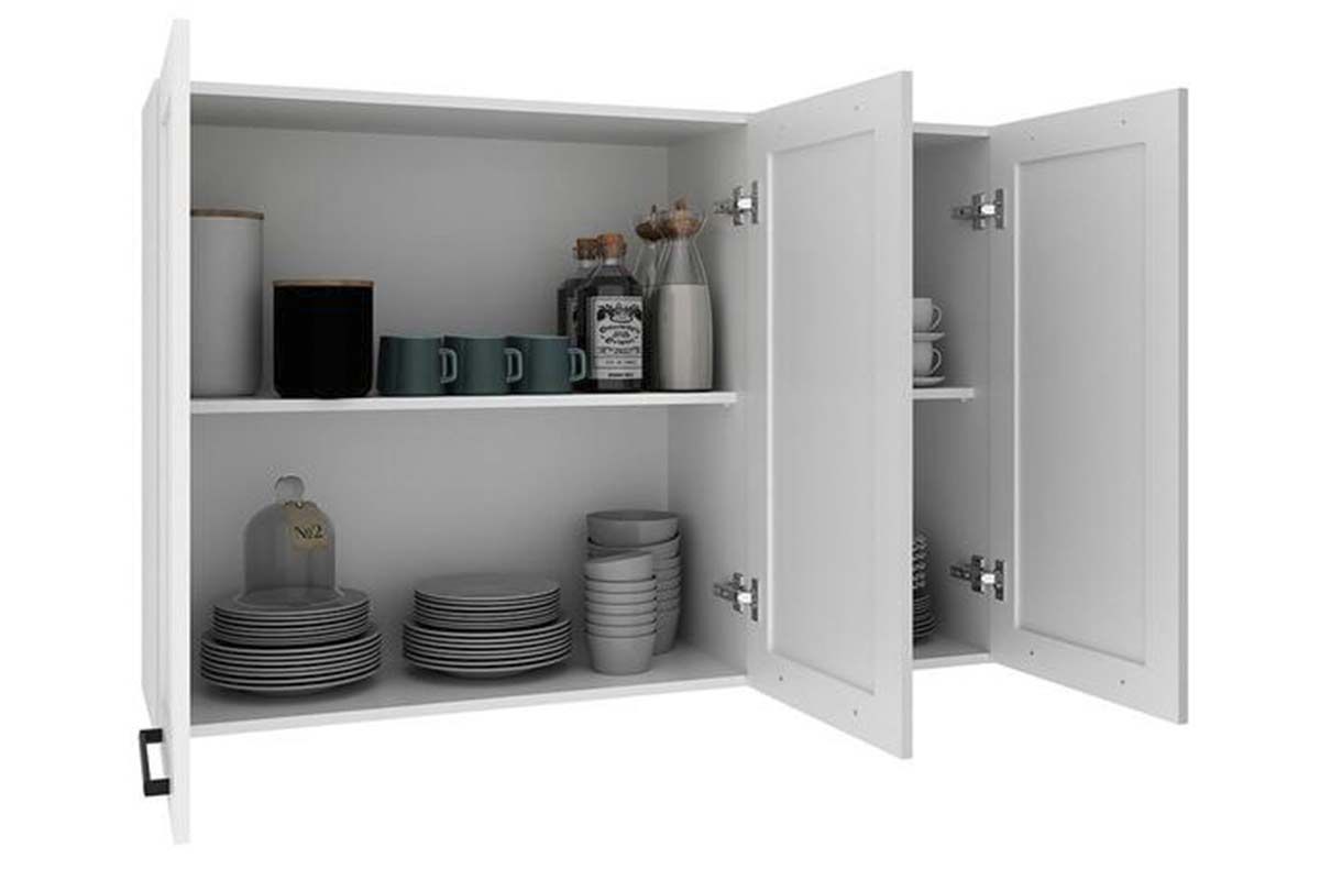 Armário Aéreo Cozinha Tecno Mobili CZ-3310 c/3 Portas 120cm