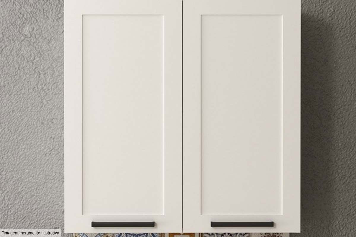 Armário Aéreo Cozinha Tecno Mobili CZ-3314 c/2 Portas 80cm Armário Aéreo Cozinha Tecno Mobili CZ-3314 c/2 Portas 80cm
