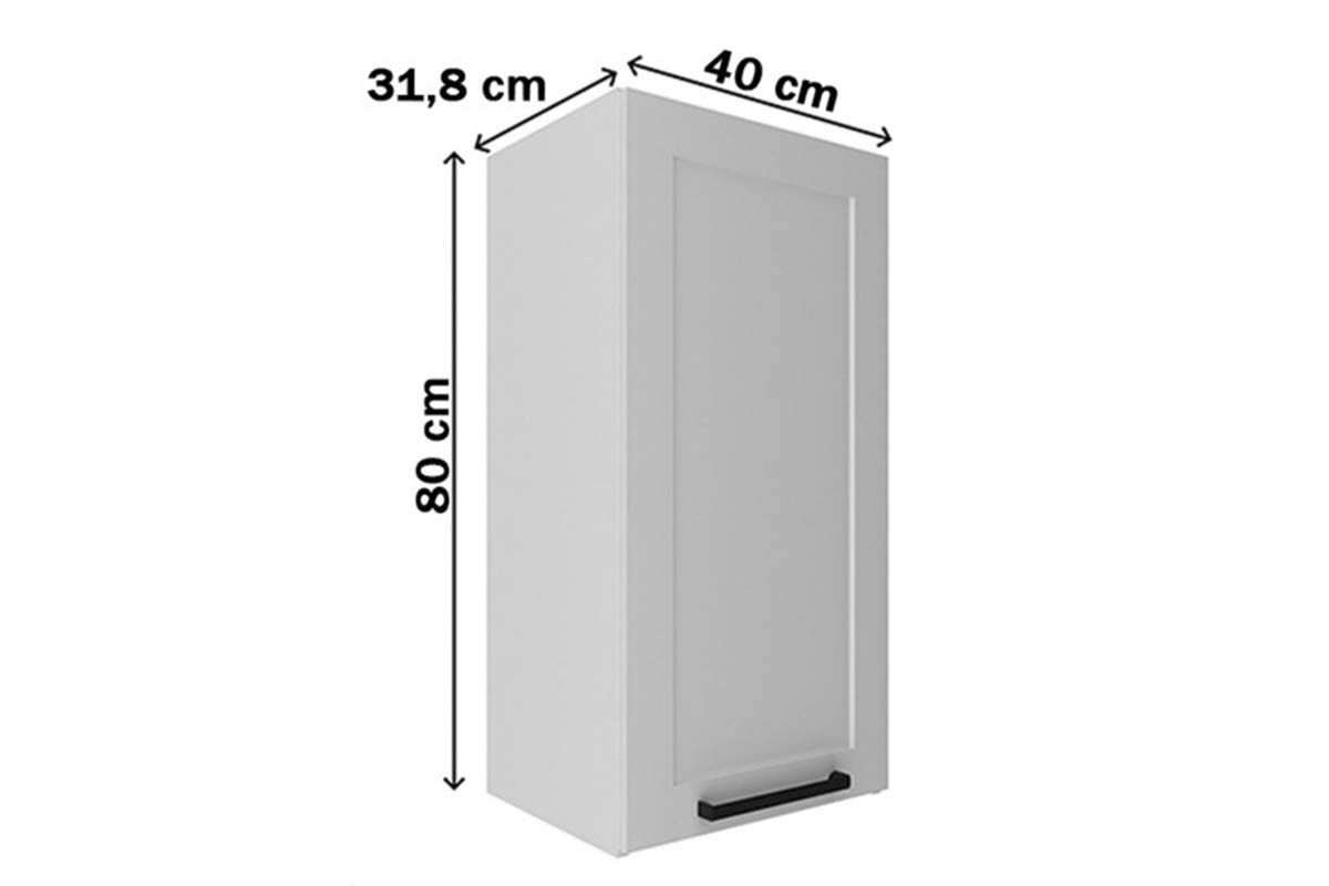 Armário Aéreo Cozinha Tecno Mobili CZ-3315 c/1 Porta 40cm