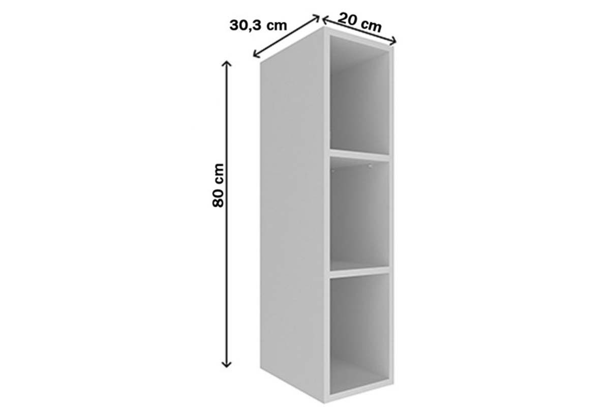 Nicho p/ Cozinha Tecno Mobili Garrafeiro CZ-3318 20cm Nicho p/ Cozinha Tecno Mobili Garrafeiro CZ-3318 20cm