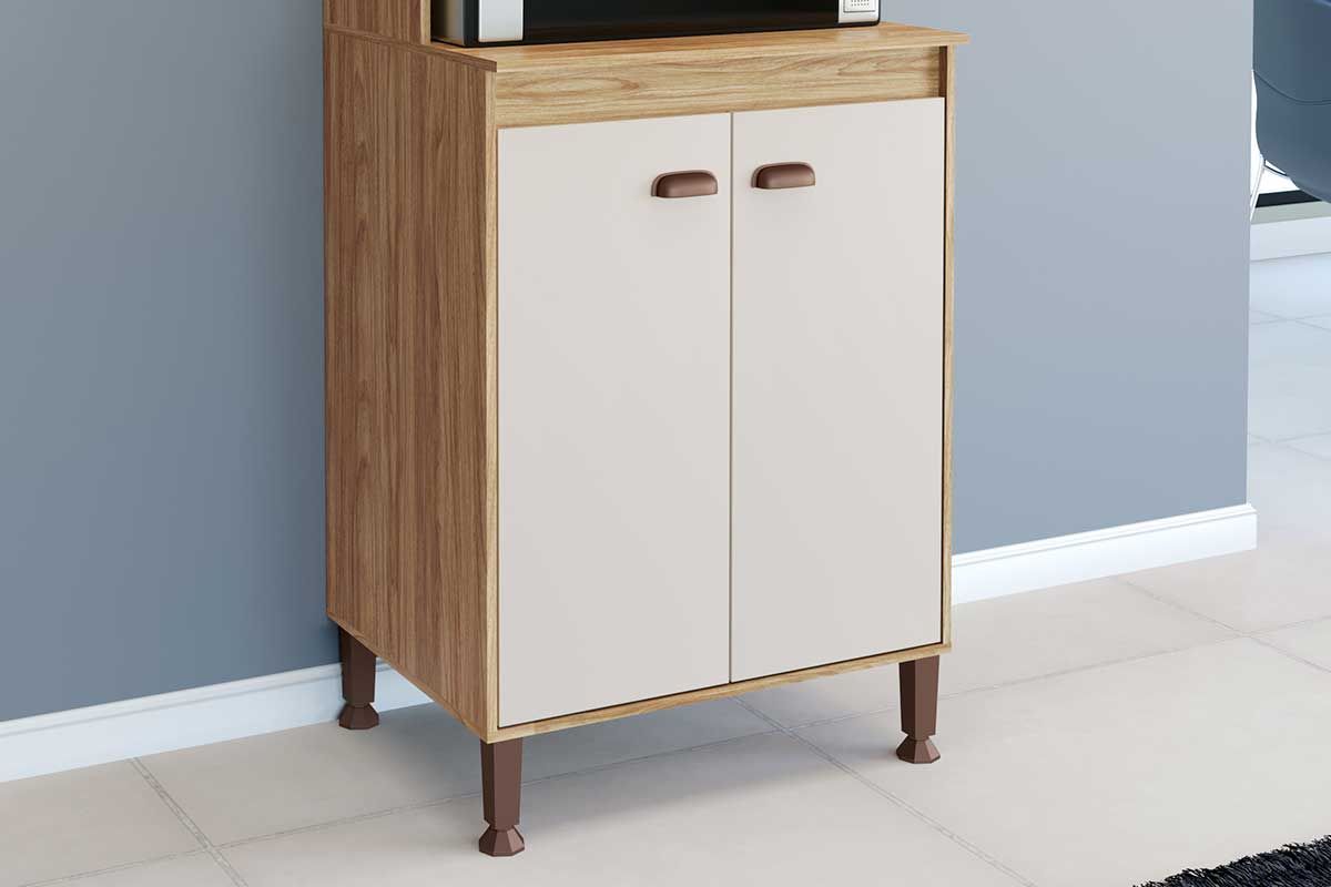 Paneleiro Cozinha Movelbento Torino c/3 Portas 63cm