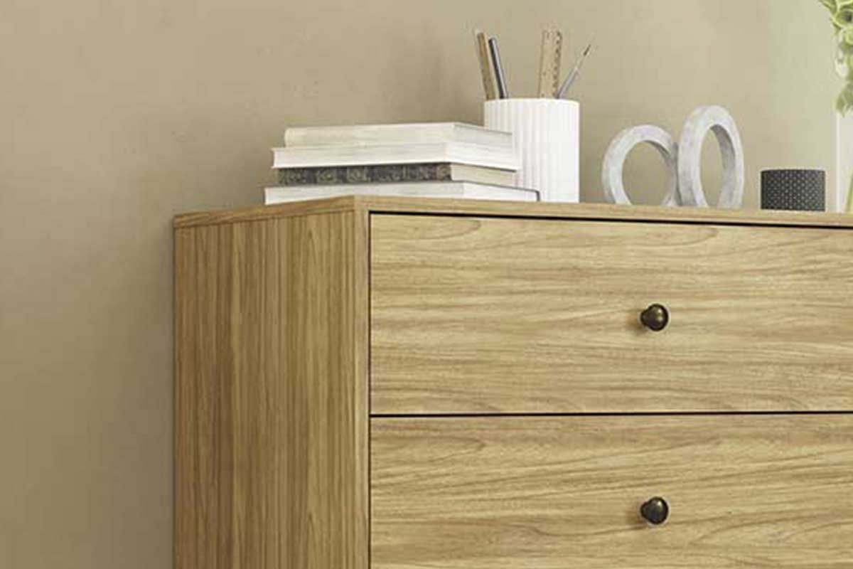 Cômoda MB 1059 c/1 Porta e 4 Gavetas 100cm Movelbento Cômoda MB 1059 c/1 Porta e 4 Gavetas 100cm Movelbento