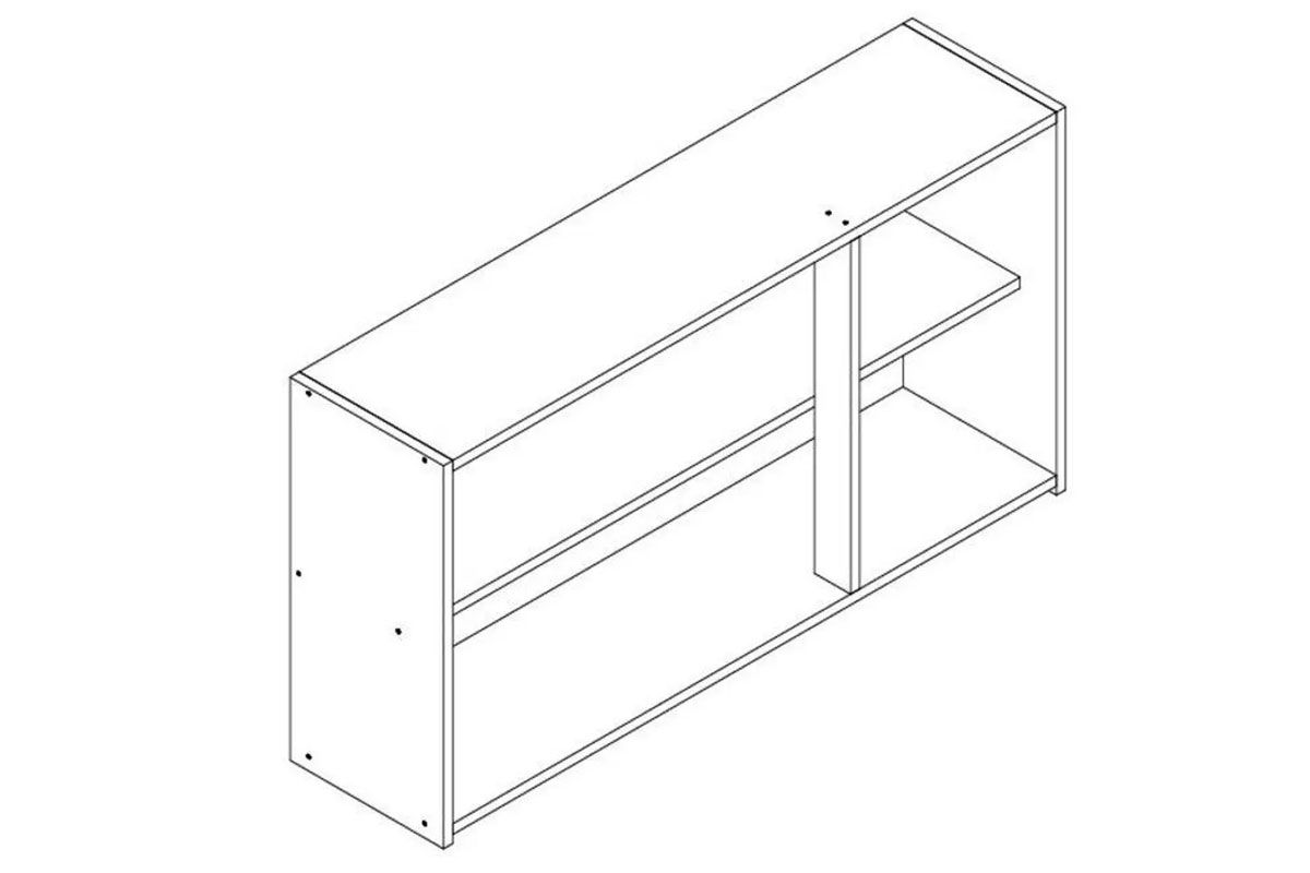 Armário Aéreo Cozinha Movelbento Rebeca c/3 Portas 120cm Armário Aéreo Cozinha Movelbento Rebeca c/3 Portas 120cm