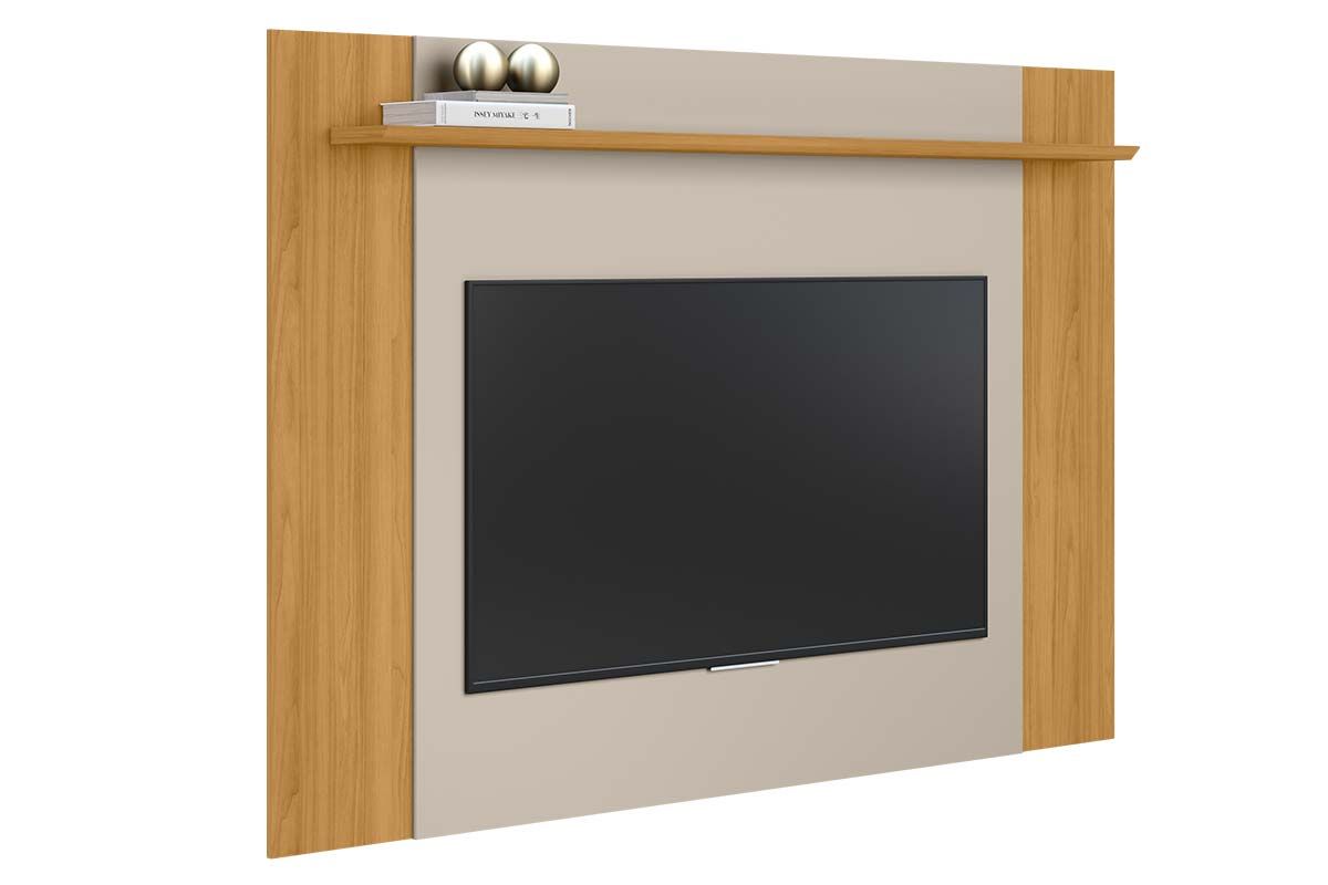 Painel Home p/ TV até 55 Pol Tulum Extensivel 1.6 x 1.8 c/1 Prat 180X124cm Linea Brasil