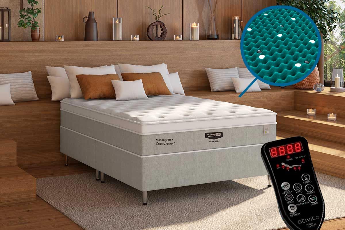 Colchão Magnético c/Massagem Plumatex Massageant Colchão Magnético c/Massagem Plumatex Massageant