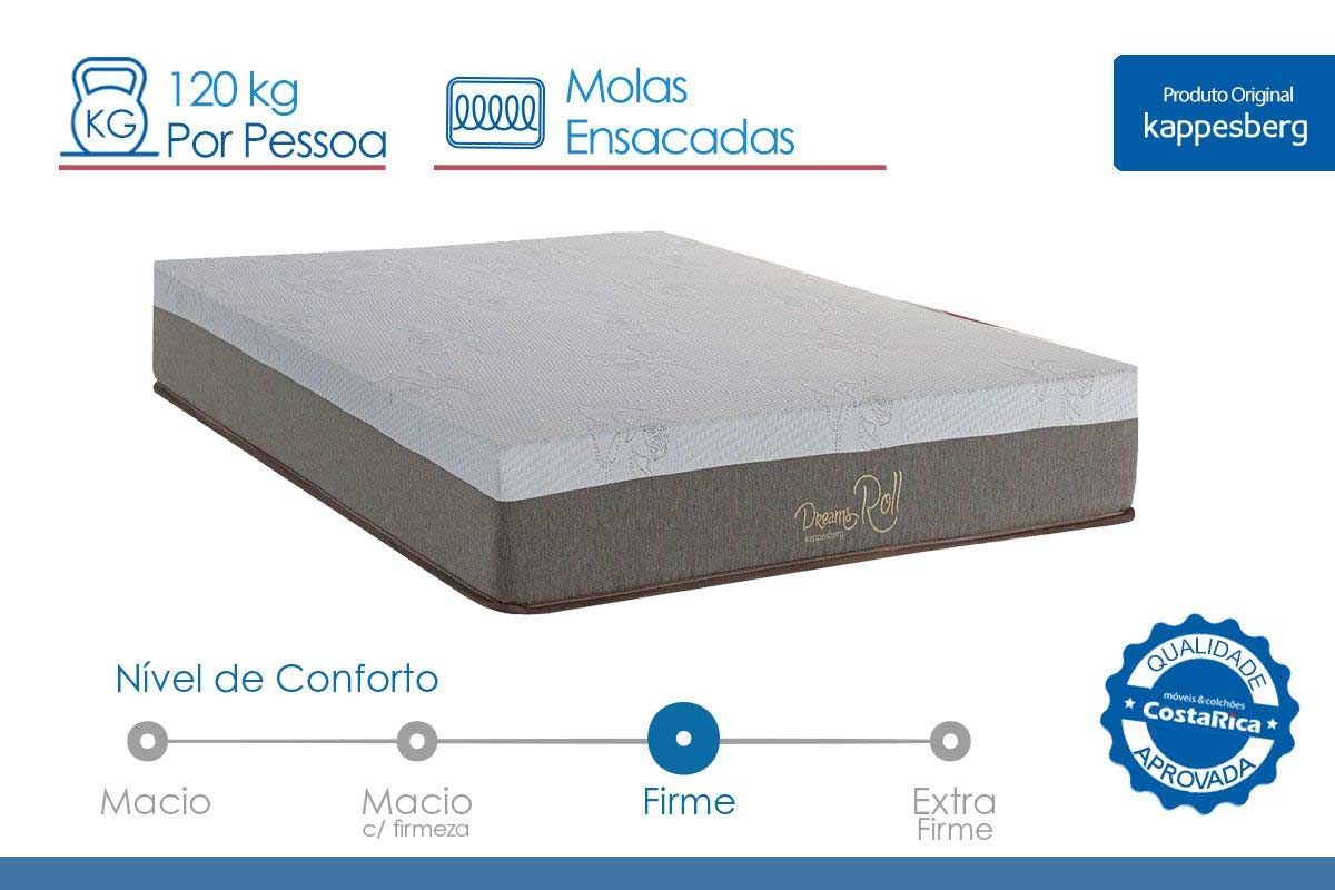 Colchão Molas Ensacadas Kappesberg Dreams Caixa Colchão Molas Ensacadas Kappesberg Dreams Caixa