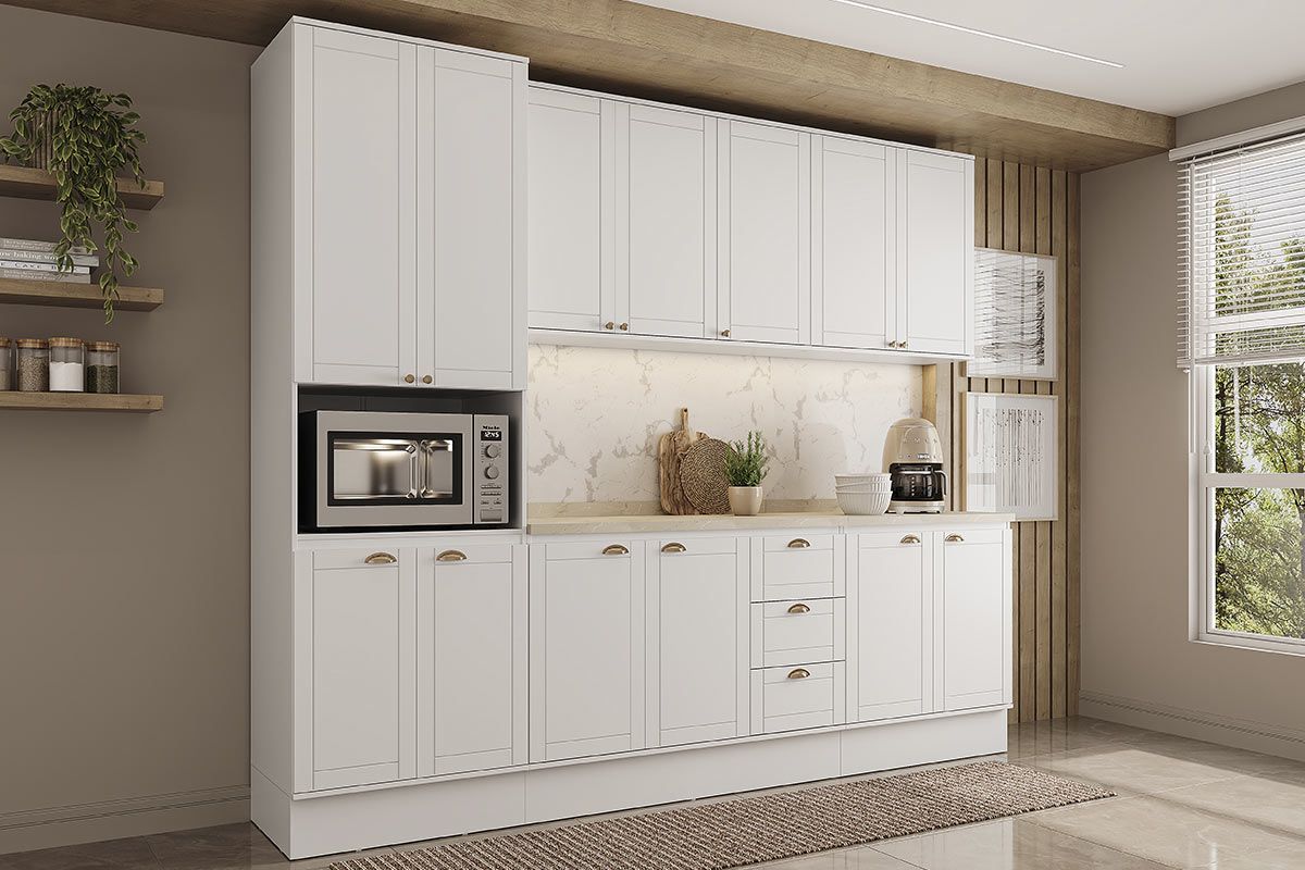 Cozinha Completa Carraro 5 Peças Bella C5P121