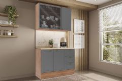 Cozinha Completa Carraro 2 Peças Bella C2P48