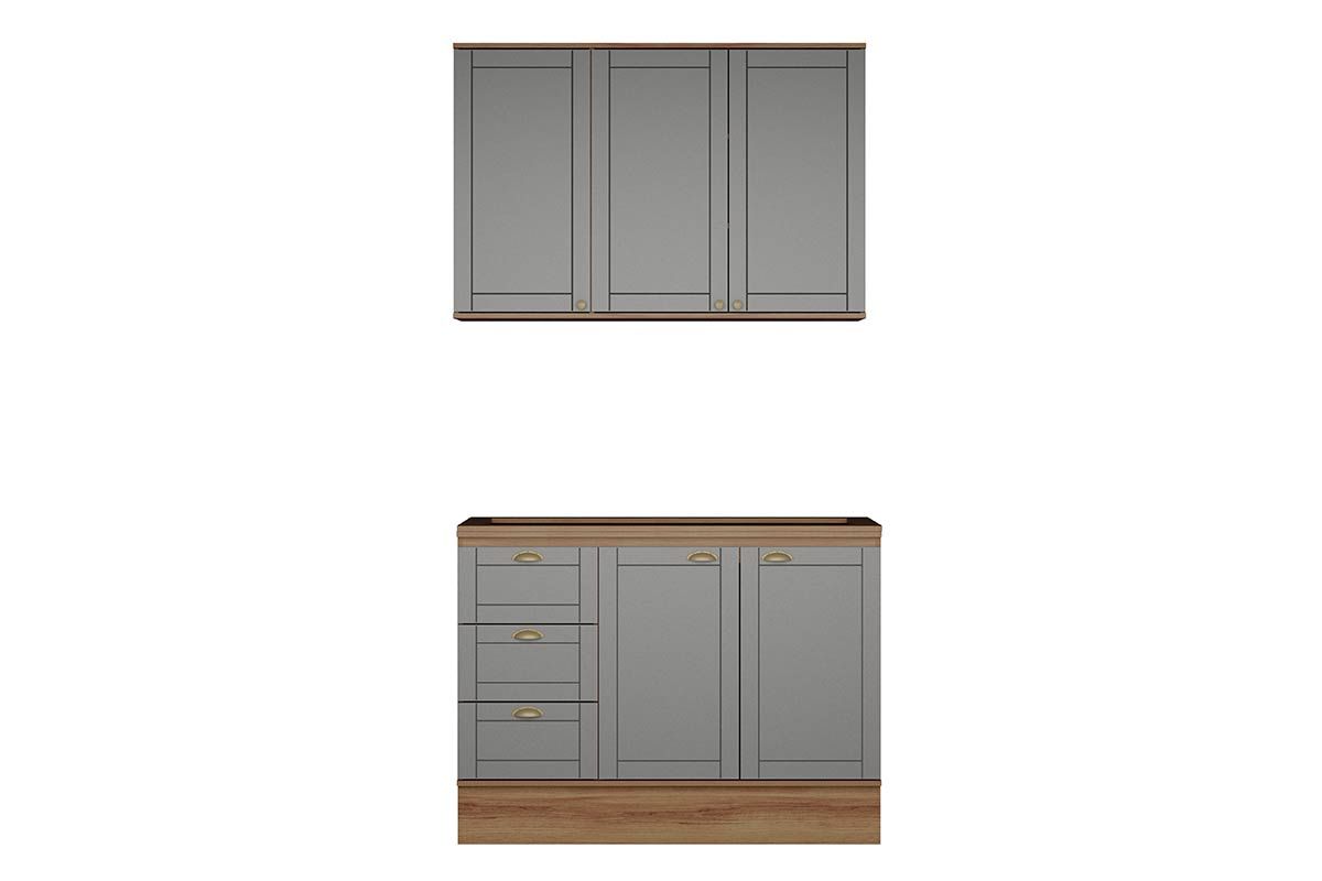 Cozinha Completa Carraro 2 Peças Bella C2P49