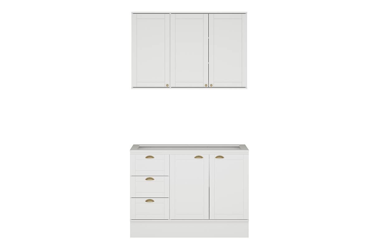 Cozinha Completa Carraro 2 Peças Bella C2P49