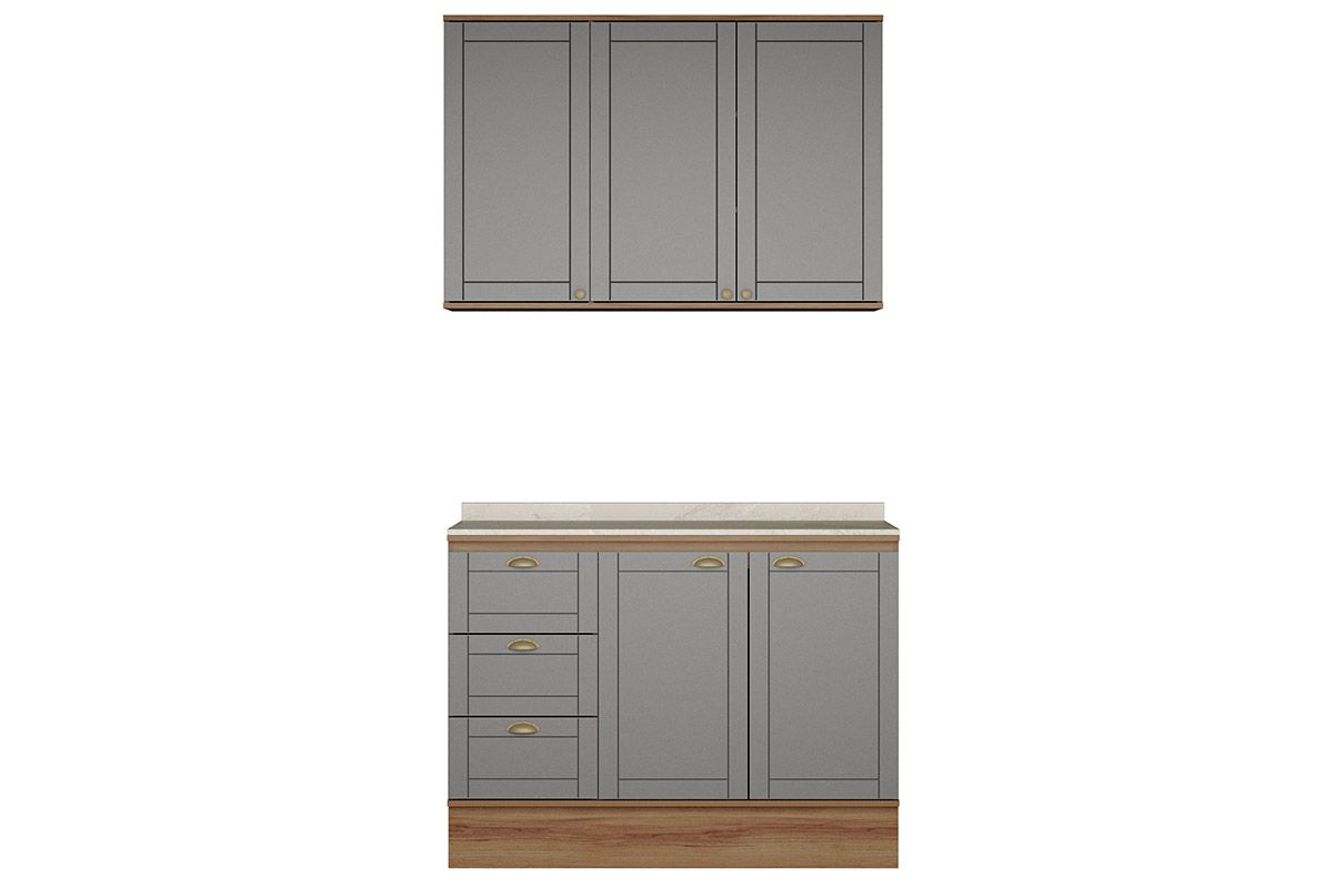 Cozinha Completa Carraro 2 Peças Bella C2P50