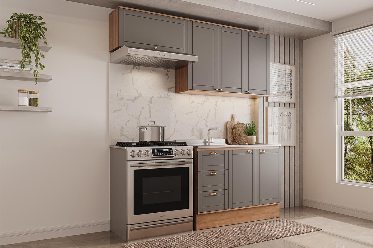 Cozinha Completa Carraro 3 Peças Bella C3P22