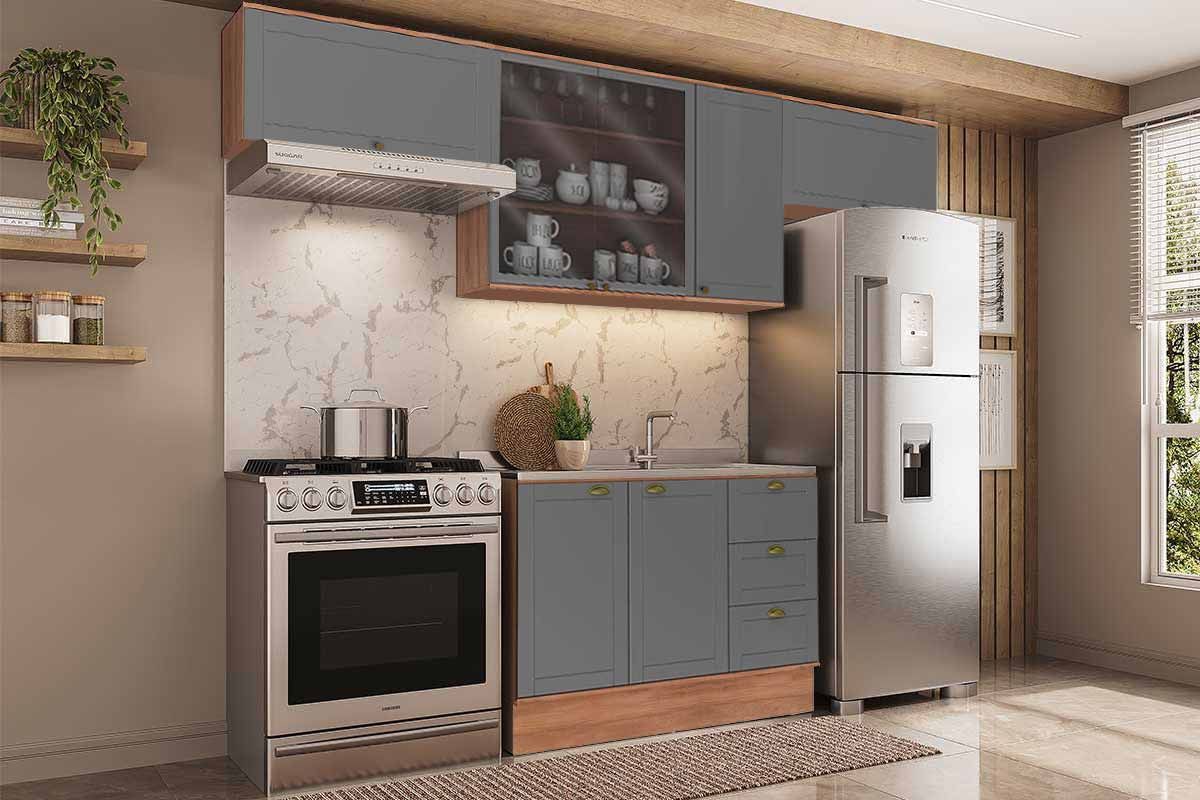 Cozinha Completa Carraro 4 Peças Bella C4P174