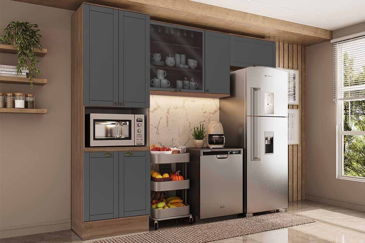 Cozinha Completa Carraro 3 Peças Bella C3P27