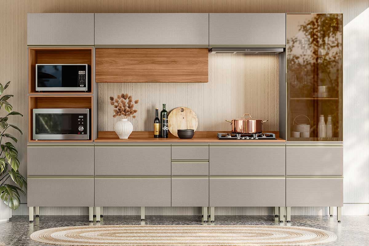 Cozinha Completa Demóbile 6 Peças Proença C6P100