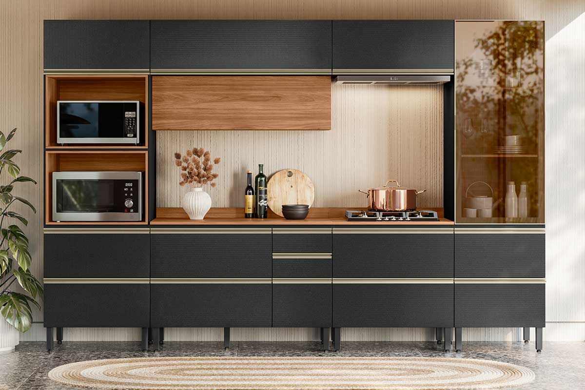Cozinha Completa Demóbile 6 Peças Proença C6P100