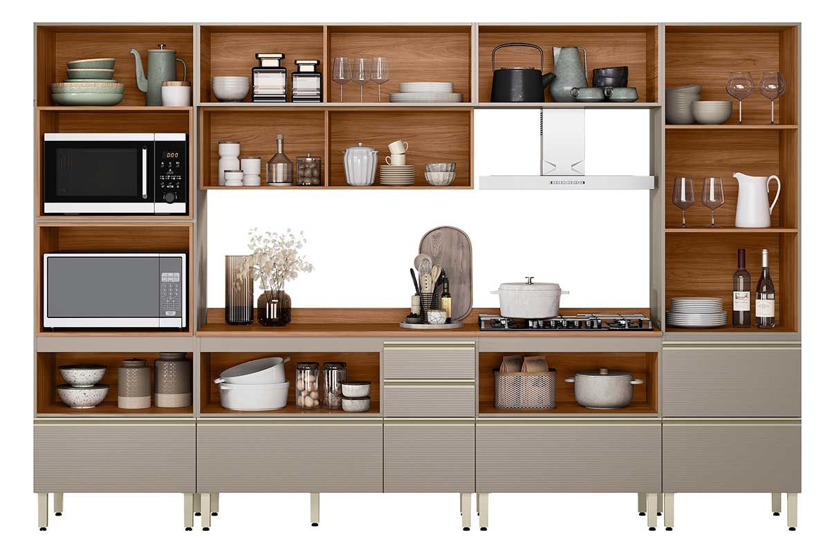 Cozinha Completa Demóbile 6 Peças Proença C6P102
