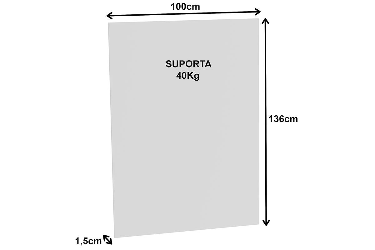 Painel Home p/ TV até 37 Pol PA2916 136x100cm Tecno Mobili