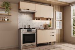 Cozinha Completa Carraro 3 Peças Alpha C3P30