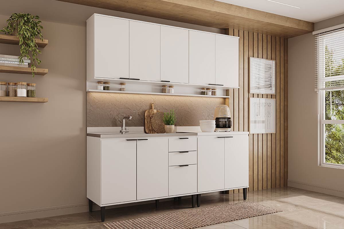 Cozinha Completa Carraro 4 Peças Alpha C4P175