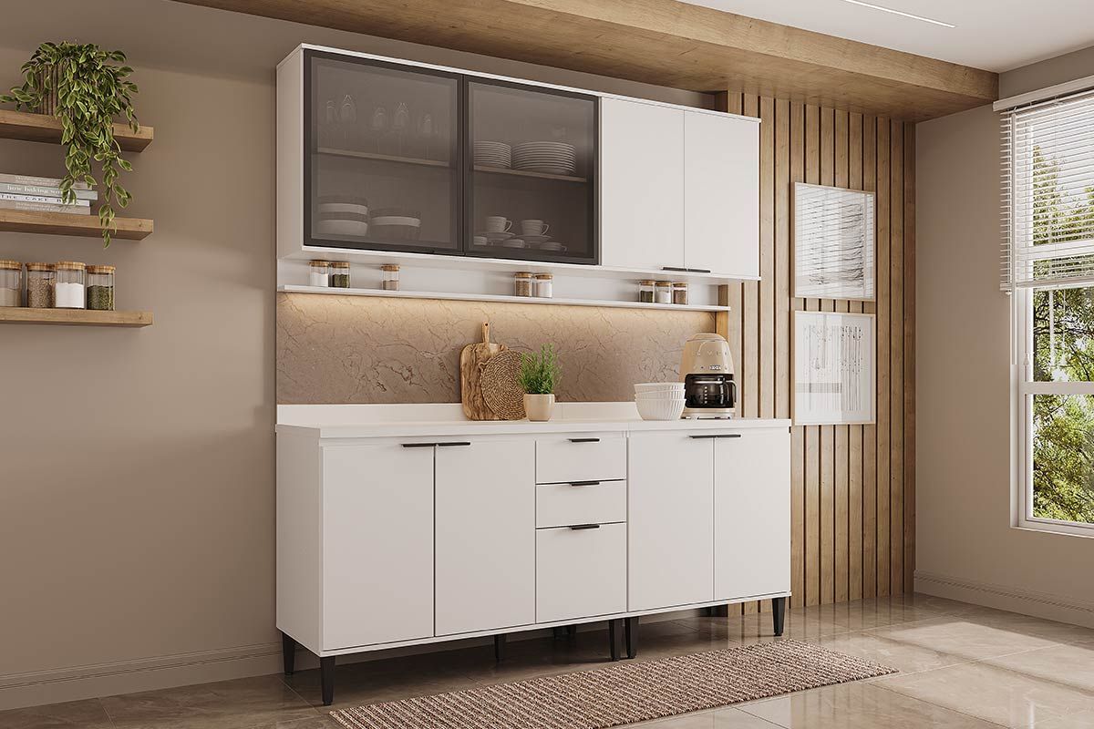 Cozinha Completa Carraro 4 Peças Alpha C4P176