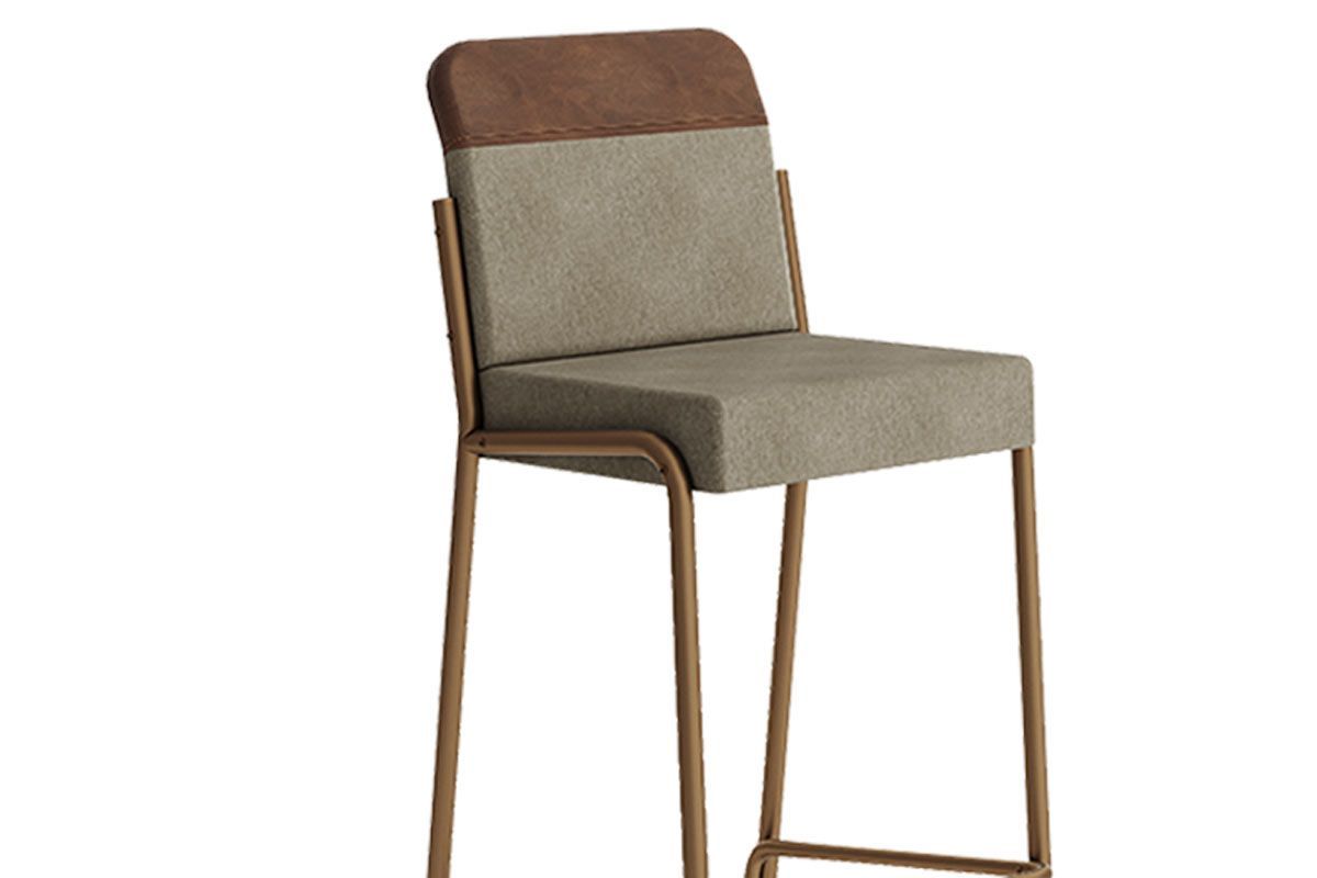 Banqueta Sala de Jantar Duo 1753 Kit 4 Un - Carraro