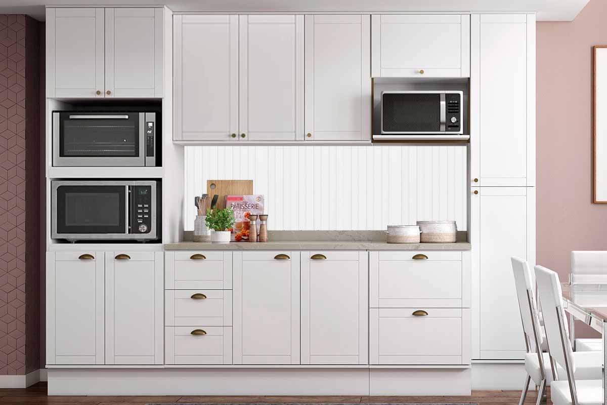 Cozinha Completa Carraro 9 Peças Bella C9P24