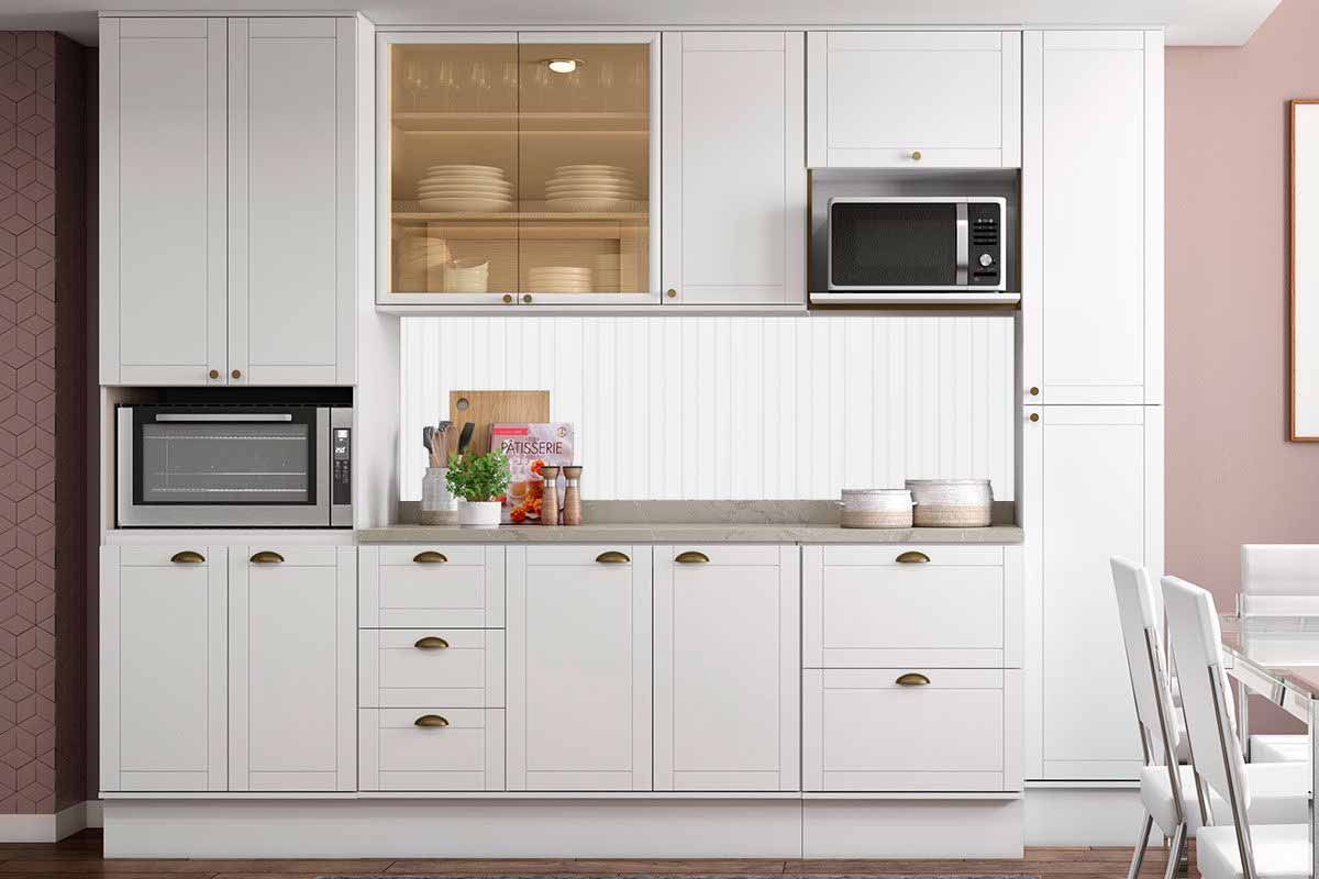 Cozinha Completa Carraro 9 Peças Bella C9P41