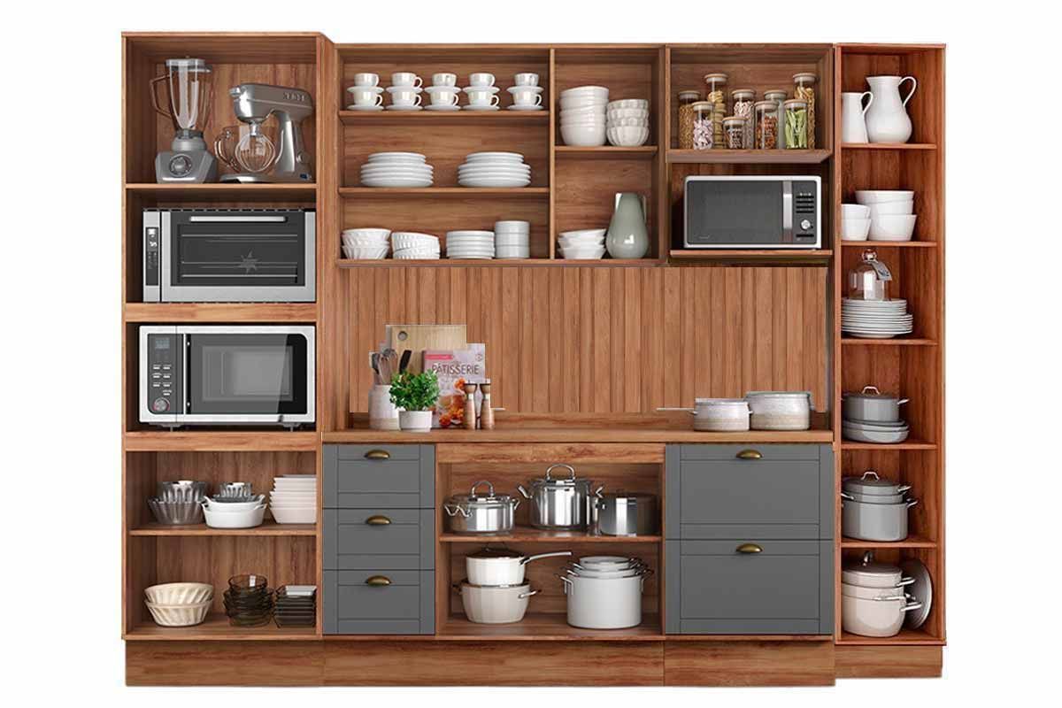 Cozinha Completa Carraro 9 Peças Bella C9P23