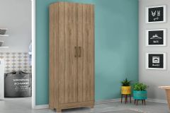 Armário Multiuso Lavanderia 626 c/ 2 Portas e Pés - Carraro