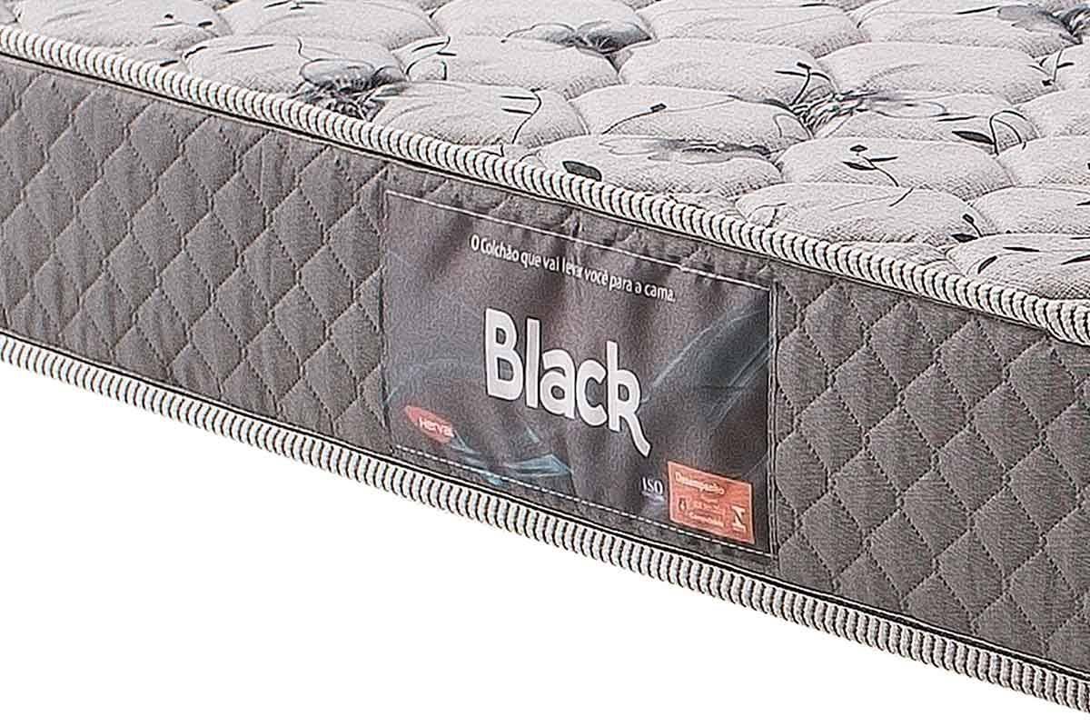 Cama Box CRC +Colchão Ortopédico Black Herval