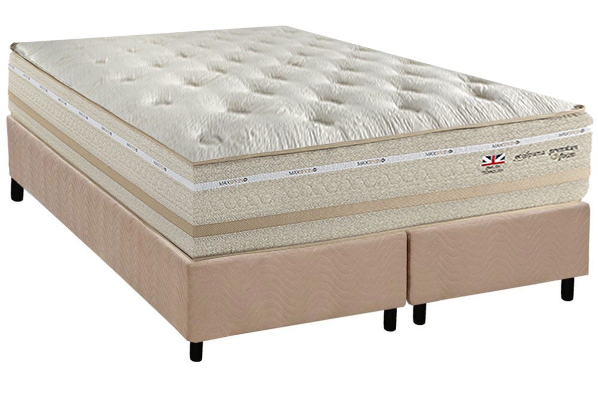 Cama Box CRC +Colchão Molas C1626 Herval
