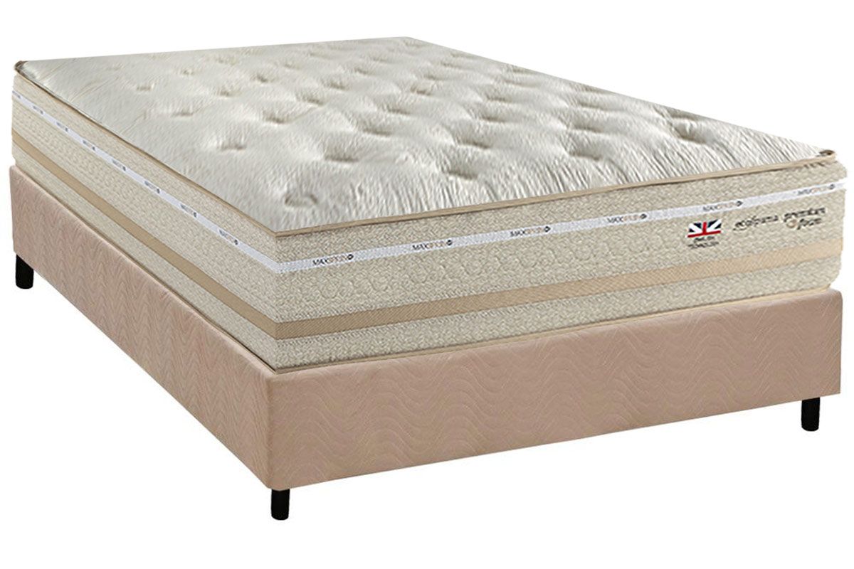 Cama Box CRC +Colchão Molas C1626 Herval