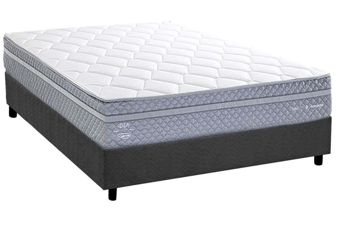 Cama Box CRC +Colchão Molas C1780 Herval