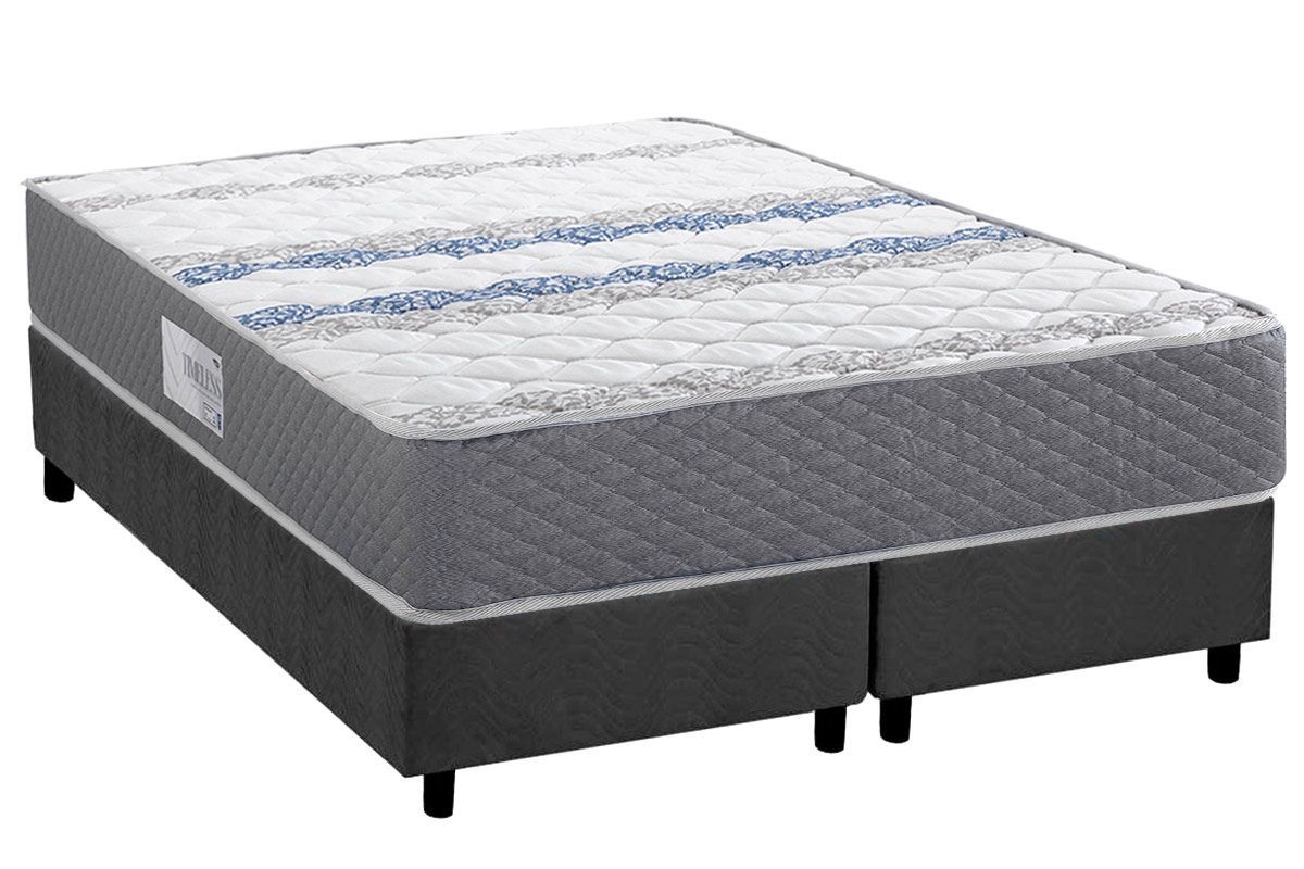 Cama Box CRC +Colchão Ortopédico Timeless Herval
