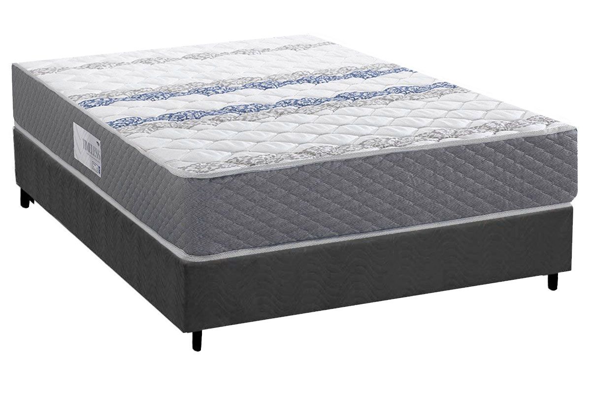 Cama Box CRC +Colchão Ortopédico Timeless Herval