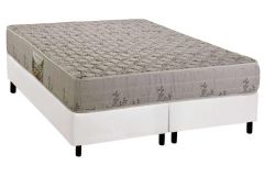 Cama Box Filhão +Colchão Espuma D33 Cannes Herval