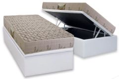 Cama Box Baú Filhão +Colchão Espuma D33 Cannes Herval