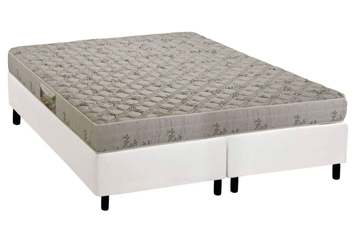 Cama Box CRC +Colchão Espuma D33 Cannes Herval