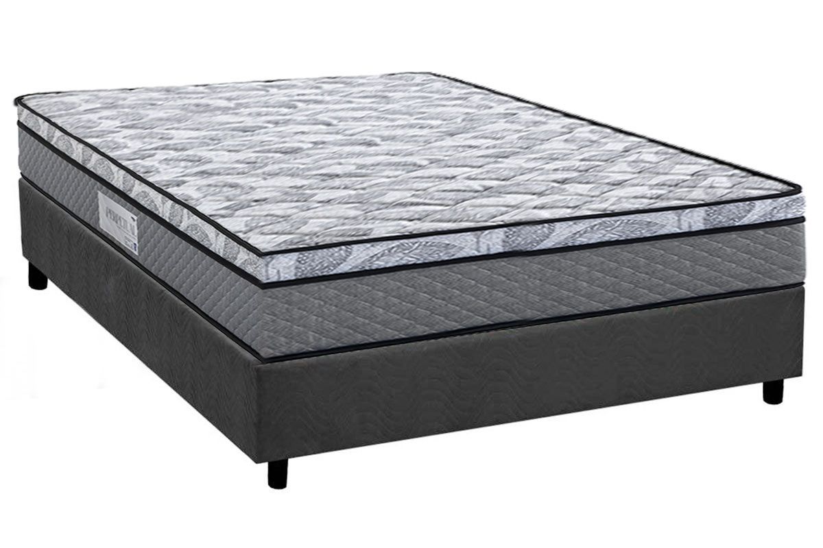 Cama Box CRC +Colchão Ortopédico Perpetual Herval