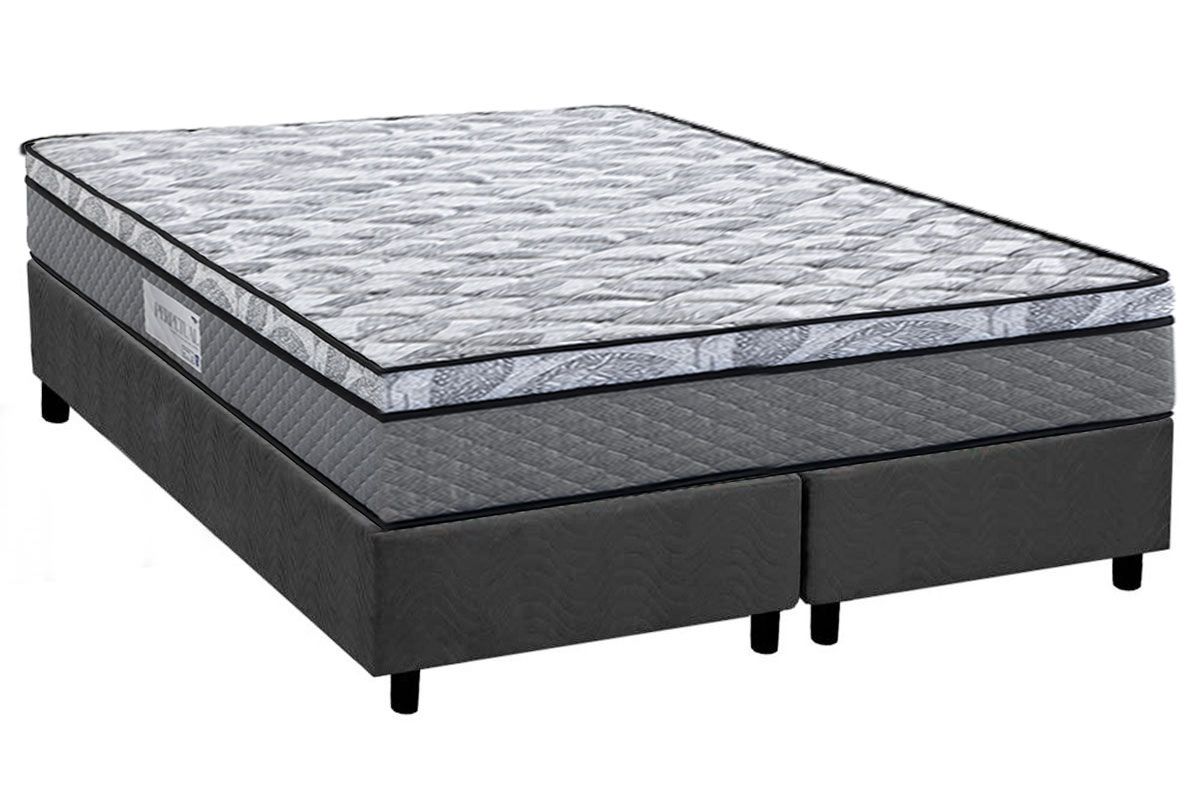 Cama Box CRC +Colchão Ortopédico Perpetual Herval