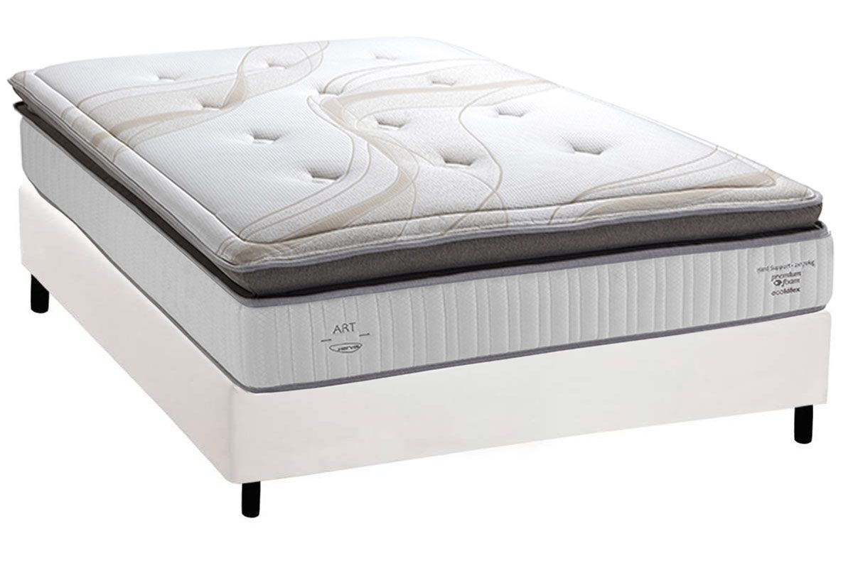Cama Box CRC +Colchão Molas C1725 Herval