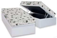 Cama Box Baú Filhão +Colchão Espuma D23 Sonum Herval