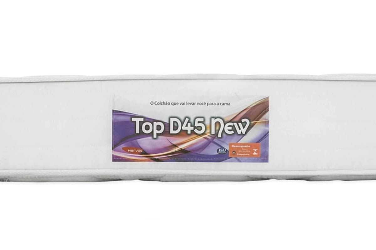 Cama Box CRC +Colchão Espuma D45 Top Herval