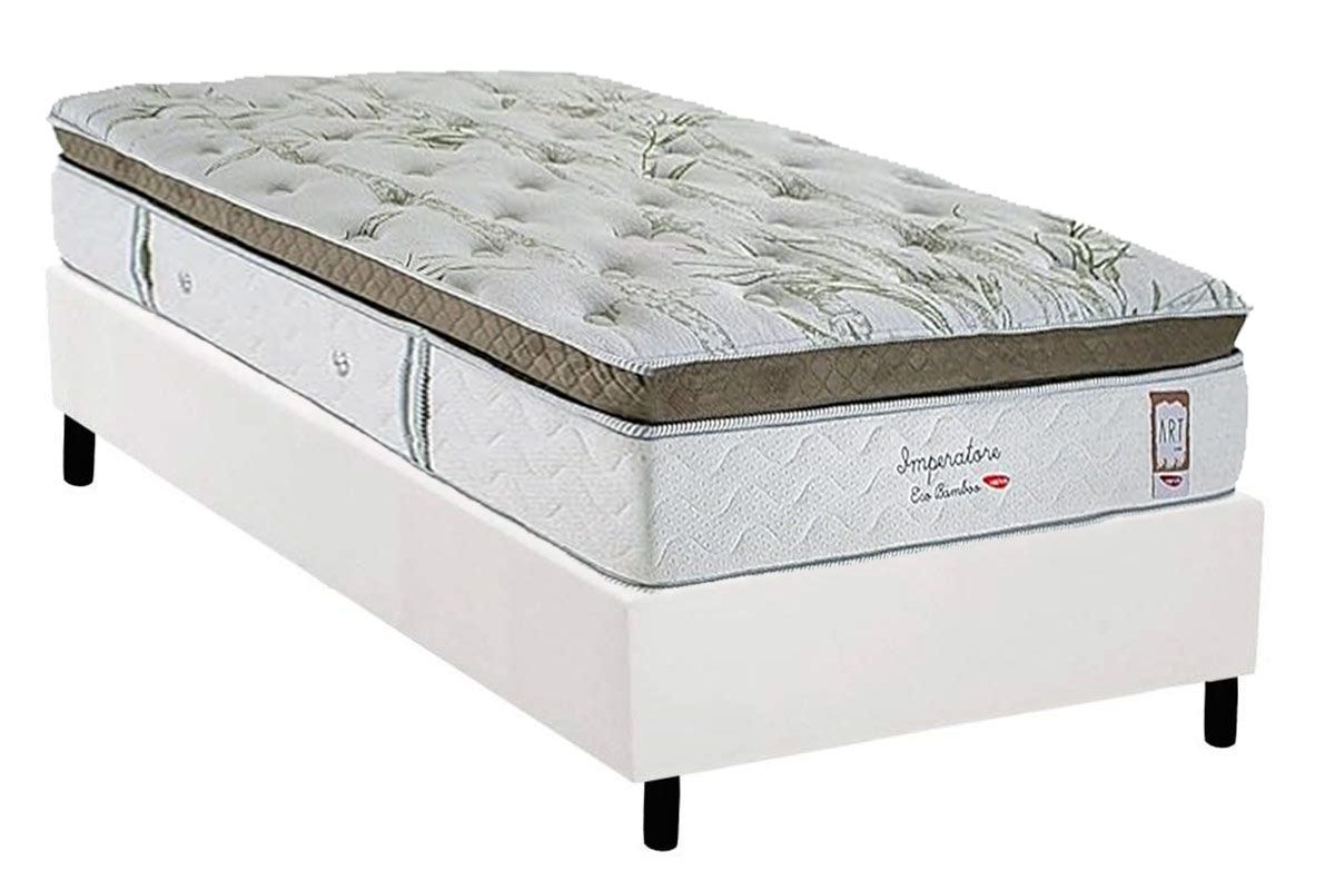 Cama Box CRC +Colchão Molas Imperatore Herval