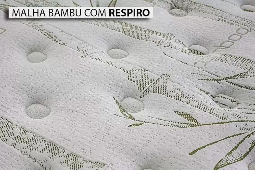 Cama Box CRC +Colchão Molas Imperatore Herval