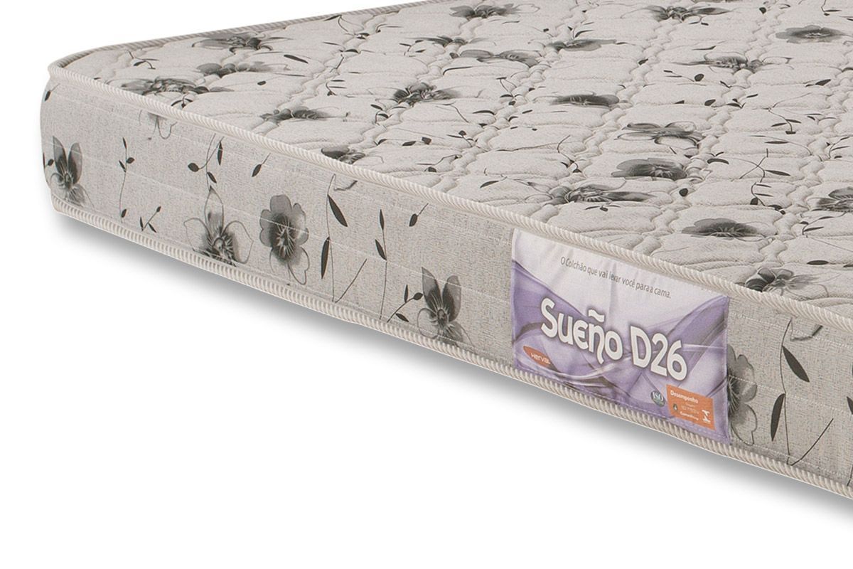 Cama Box CRC +Colchão Espuma D26 Sueño Herval