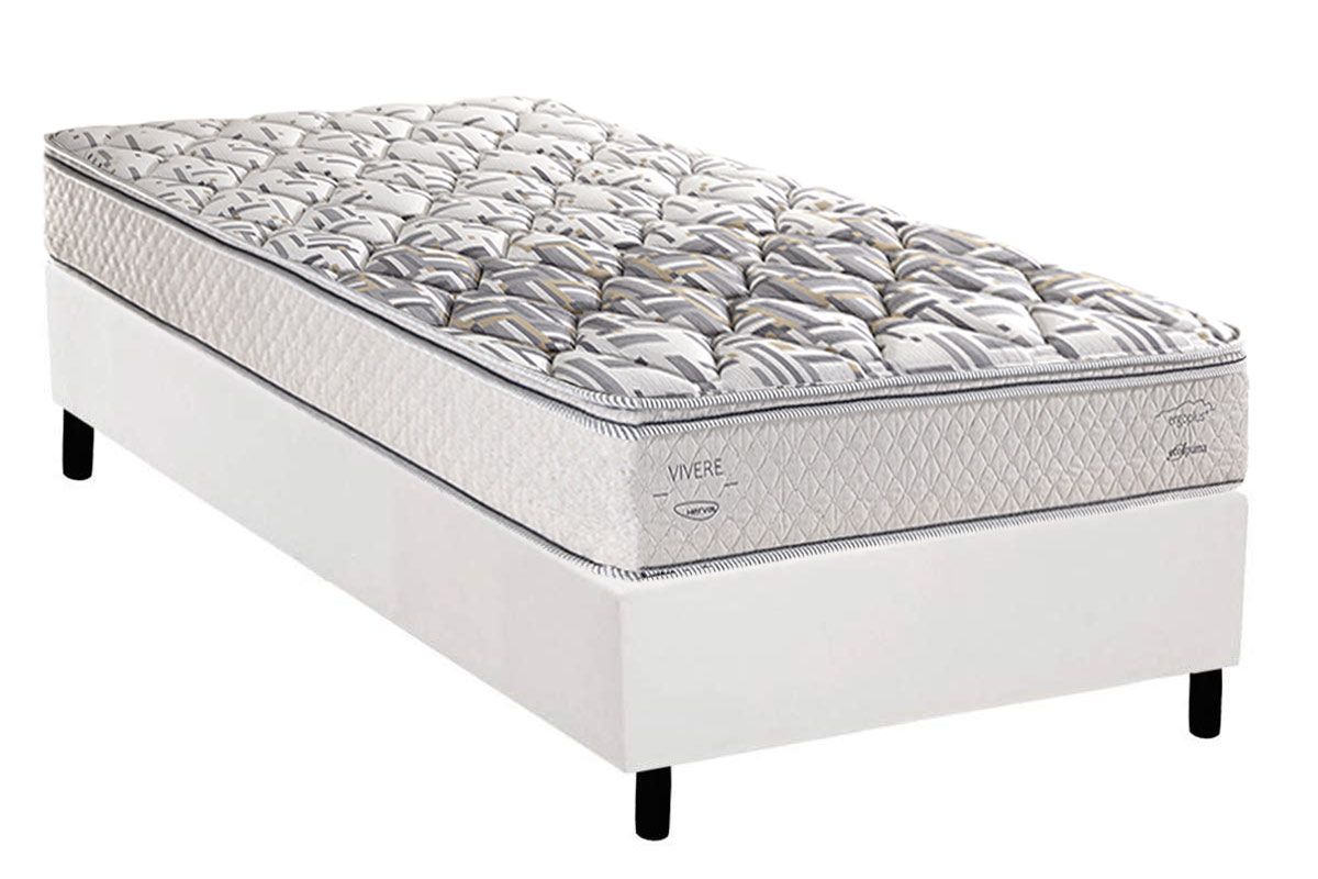 Cama Box CRC +Colchão Ortopédico Santorini Herval