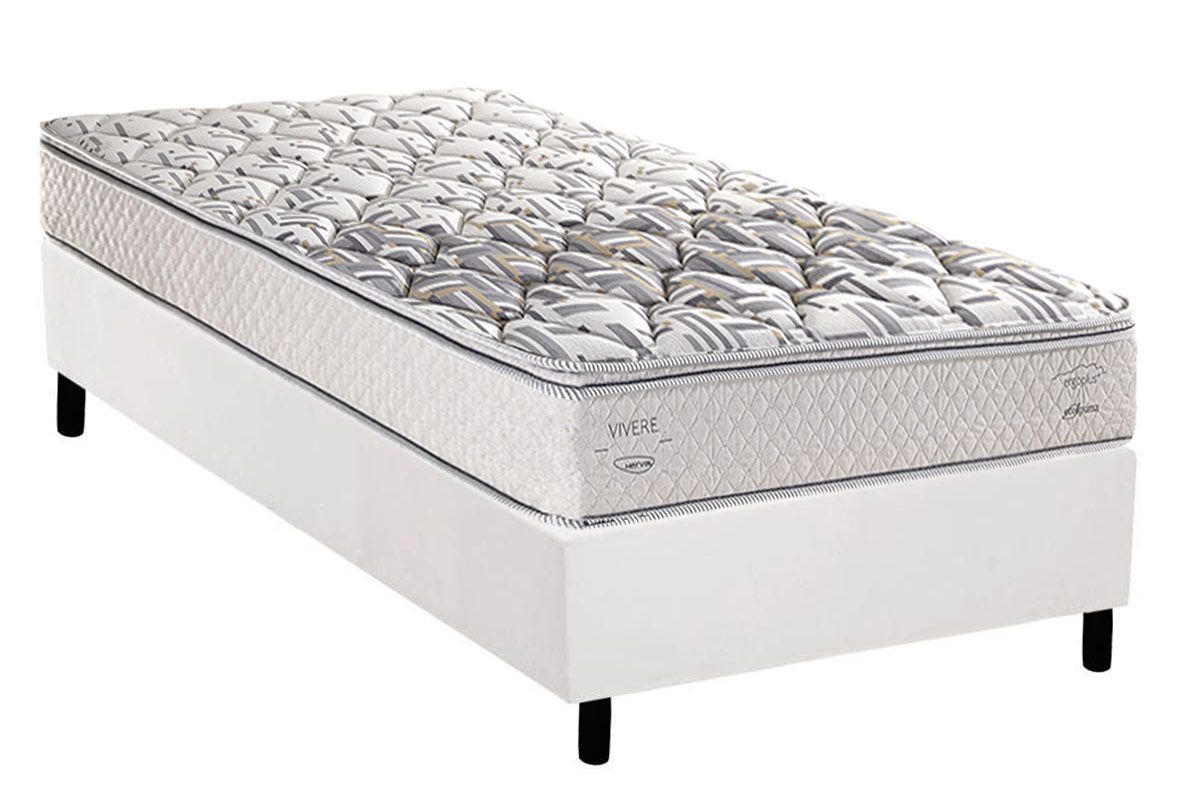 Cama Box CRC +Colchão Ortopédico Santorini Herval