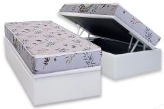 Cama Box Baú Filhão +Colchão Espuma D28 St Louis Herval